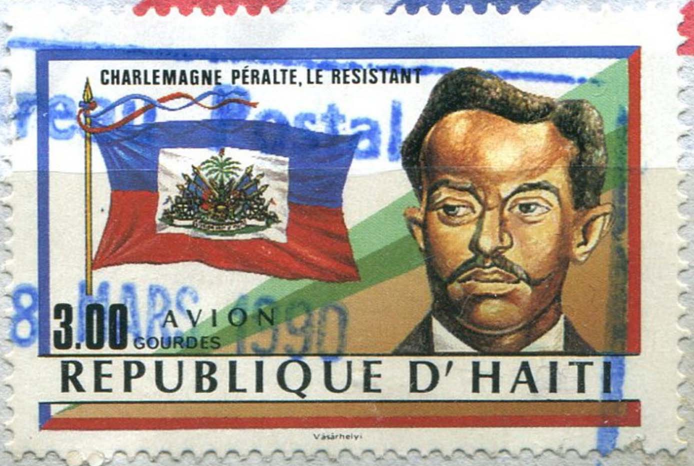 Haiti 1988 Charlemagne Peralte, Resistance Leader e.jpg