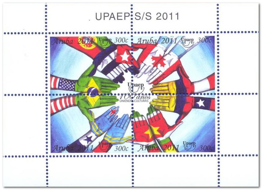 Aruba 2011 UPAEP Centenary ms.jpg