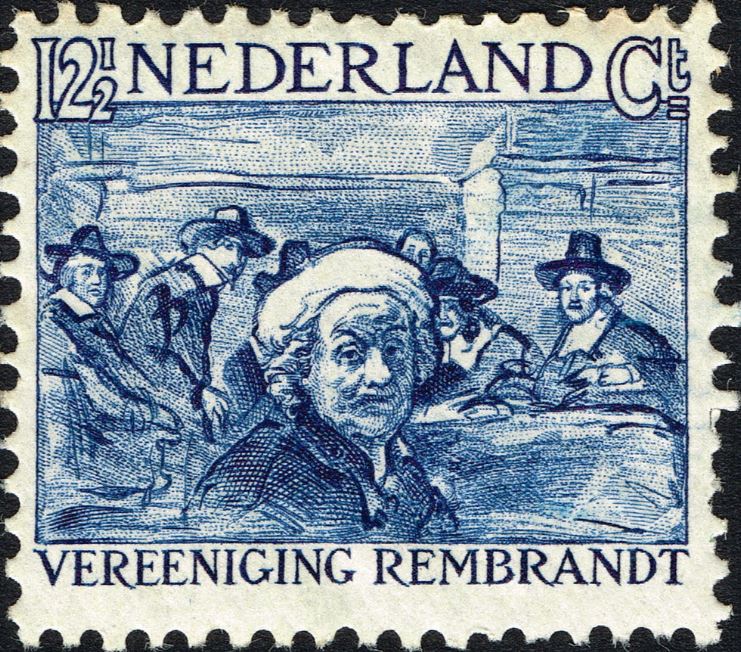 One Page. Self-portraits of Rembrandt (1606-1669) c.jpg