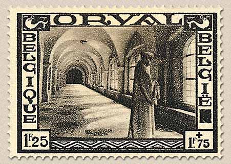Belgium 1933 Second Orval 1F25+2F25.jpg