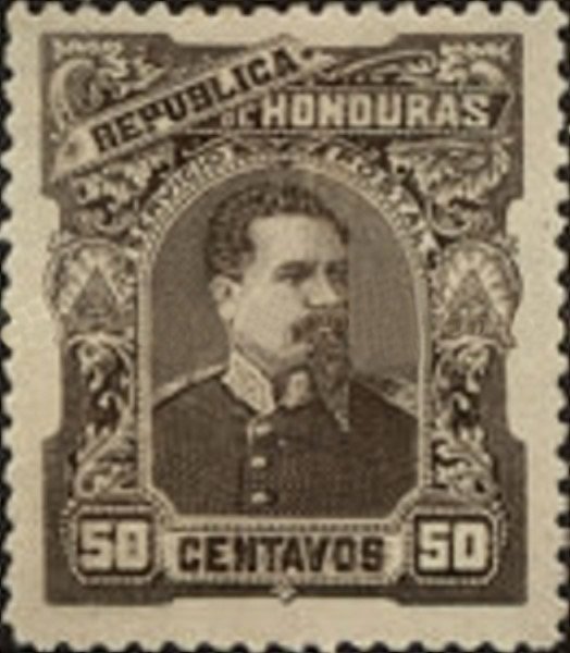 Honduras 1891 President Bogran 50c.jpg