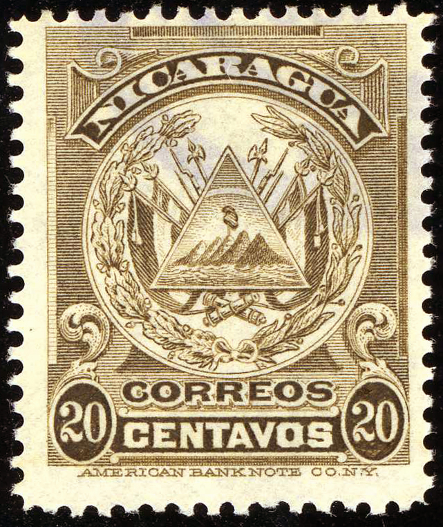 Nicaragua 1909 Coat of Arms i.jpg