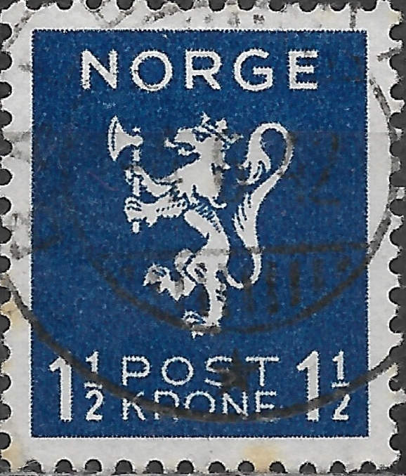 Norway 1940-1941 Lion emblem -no wmrk 1,5Kr.jpg