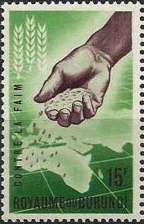 Burundi 1963 Freedom from Hunger 15F.jpg