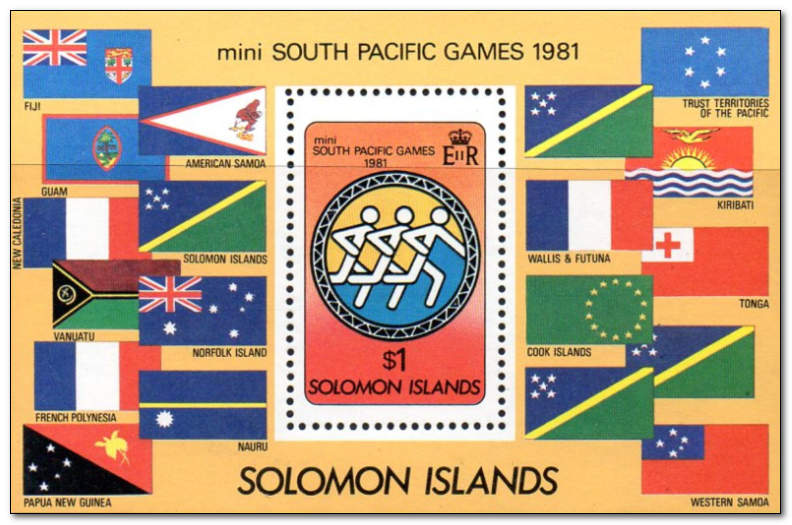 Solomon Islands 1981 South Pacific Games ms.jpg