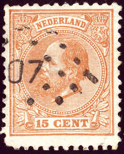 Netherlands 1872 Definitives King Willem III ea.jpg