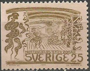 Sweden 1966 Drottningholm Theatre 25ö.jpg