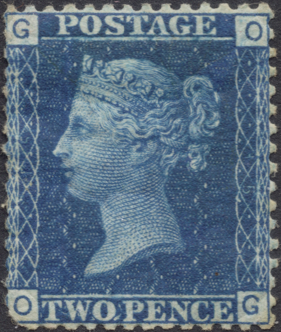 GB 1869 2d Blue Plate 15 Thin lines OG.jpg