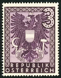 Austria 1945 Definitives - Coat of Arms 3s.jpg