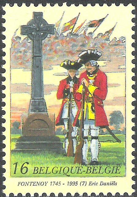 Belgium 1995 Battle of Fontenoy 1745 a.jpg