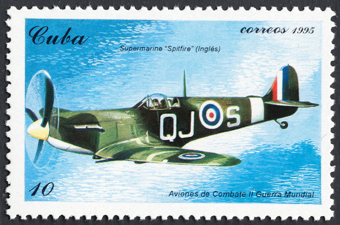 Cuba 1995 Combat Aircrafts of World War II 10c.jpg