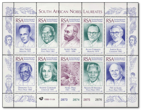 South Africa 1996 Nobel Laureates 1a.jpg