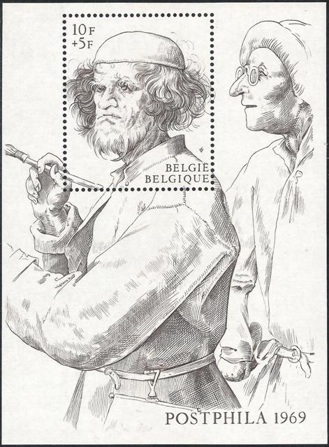 Belgium 1969 Philatelic Exhibition - Postphila II MS.jpg