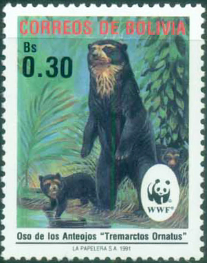 Bolivia 1991 WWF - Spectacled Bear d 0-30.jpg