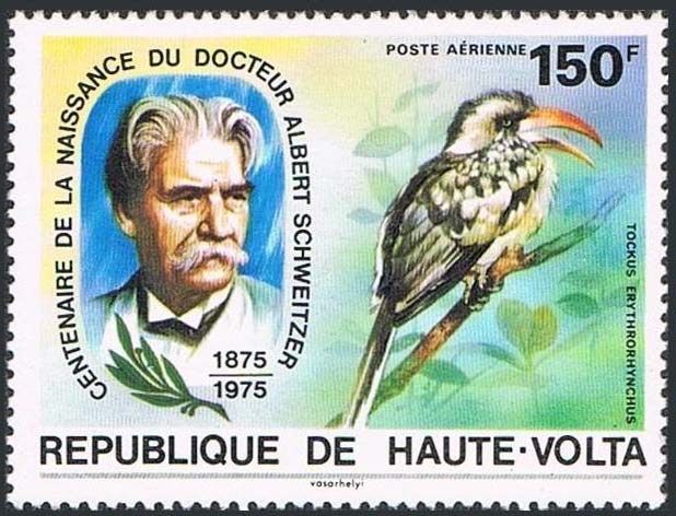 Burkina Faso 1975 Albert Schweitzer, birth centenary c.jpg