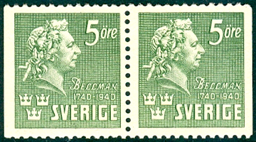 Sweden 1940 The 200th Birth Anniversary of Carl Michael Bellman double 5.jpg