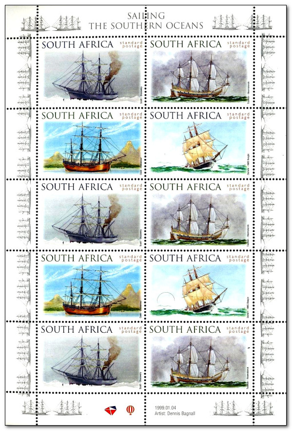 South Africa 1999 Ships of the Southern Oceanslt s.jpg