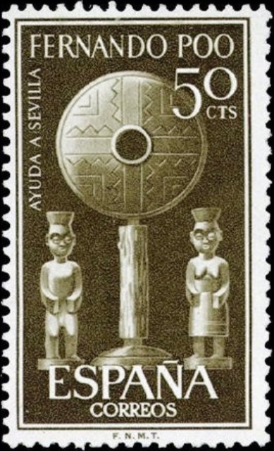 Fernando Poo 1963 Sevilla Flood Relief 50c.jpg