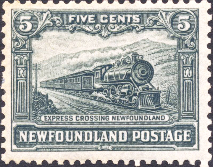 Newfoundland 1928 Definitives - Local Motives 5c.jpg