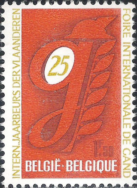 Belgium 1970 International Ghent Fair 1F50.jpg