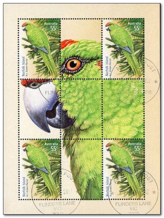 Norfolk Island 2009 Threatend Species ms.jpg