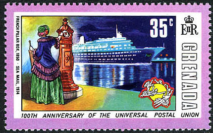 Grenada 1974 UPU Centenary g.jpg