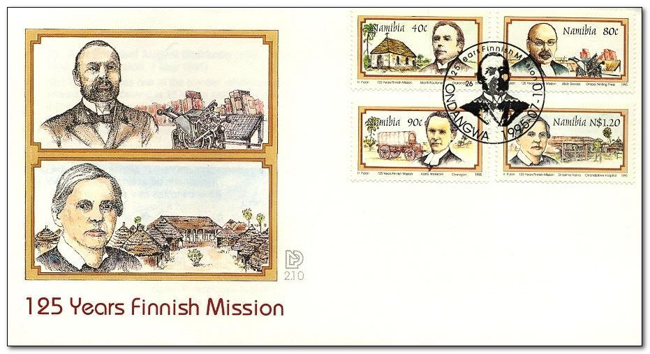 Namibia 1995 Finnish Missionaries fdc.jpg