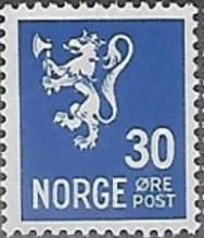 Norway 1940-1941 Lion emblem -no wmrk 30.jpg