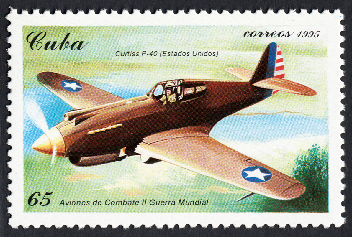 Cuba 1995 Combat Aircrafts of World War II 65c.jpg
