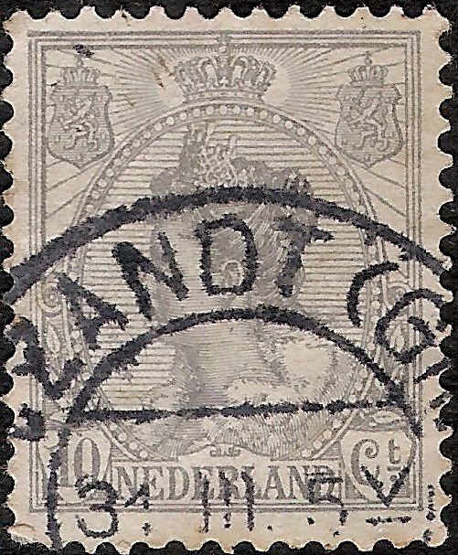 Netherlands 1922 Definitives - Queen Wilhelmina - Fur Collar a.jpg