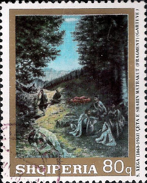 Albania 1968 Paintings by Albanian Artists 80q.jpg