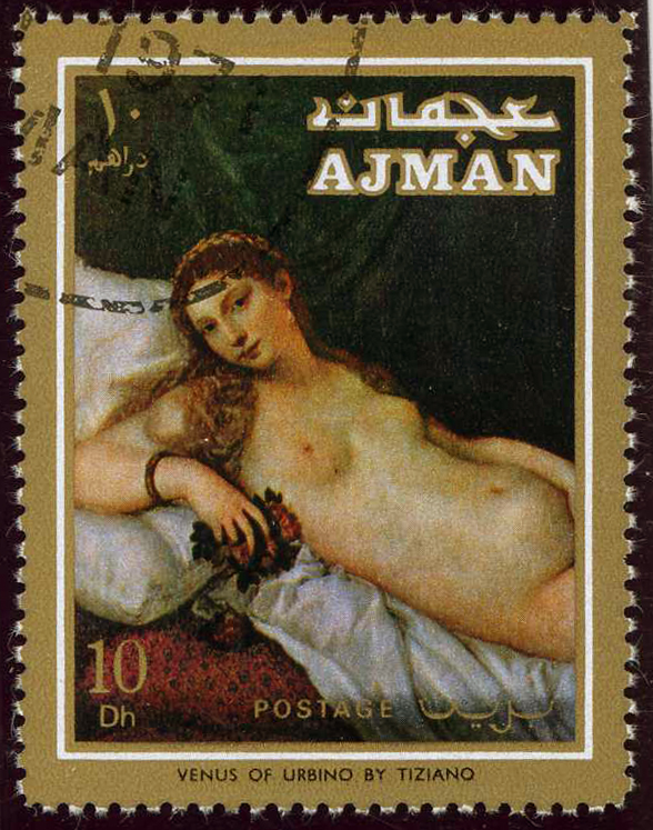Ajman 1971 Titian paintings 10d.jpg