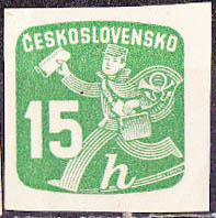 Czechoslovakia 1945-47 Newspaper Stamps 15.jpg
