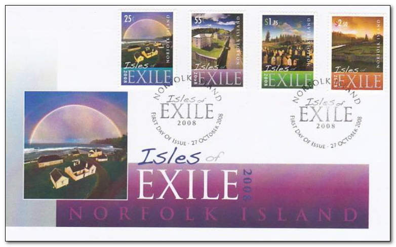 Norfolk Island 2008 Isles of Exile 2fdc.jpg