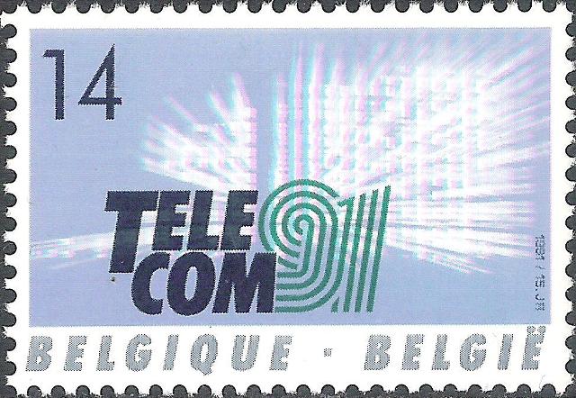 Belgium 1991 Telecom Exhibition, Genève 14F.jpg