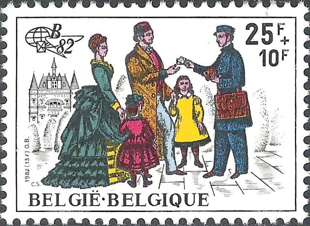 Belgium 1982 Belgica 82 Postal History Exhibition f.jpg