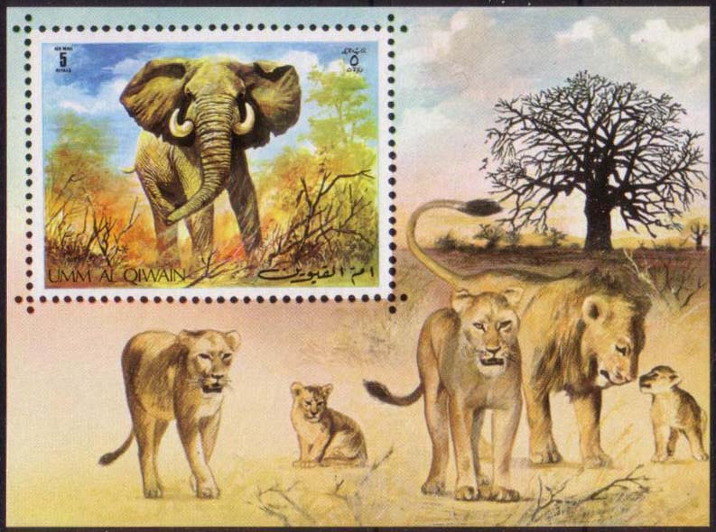 Umm al-Quwain 1971 Animals in the wild a2.jpg