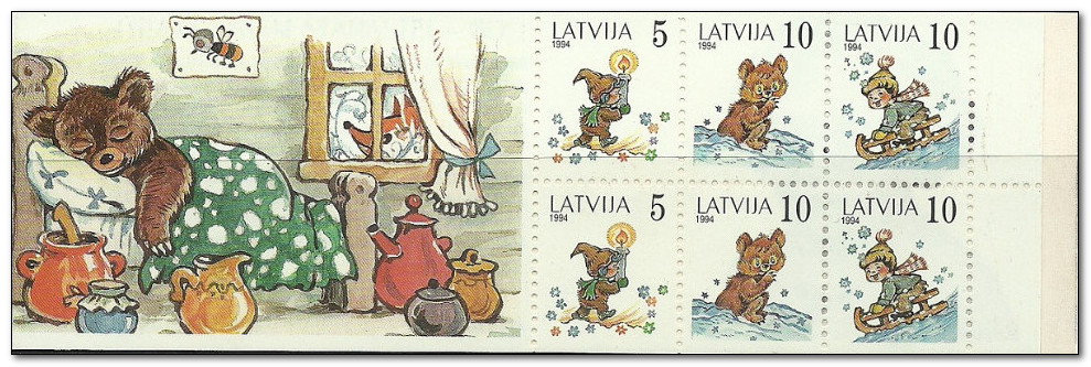 Latvia 1994 Margarita Staraste - 80th Birthday bk.jpg