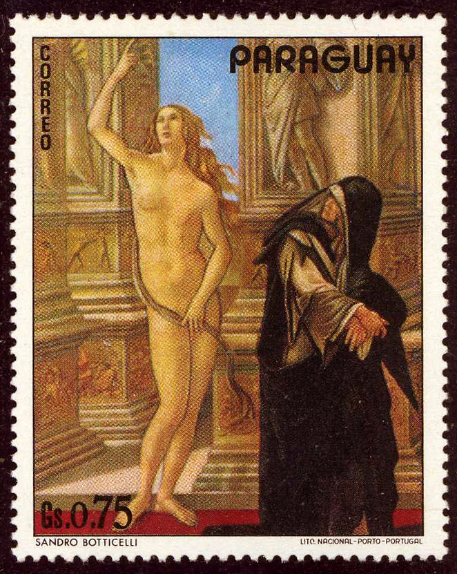 Paraguay 1973 Florence paintings 0,75G.jpg