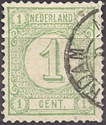 Netherlands 1876 Stamps for Printed Matters 1894 1c.jpg