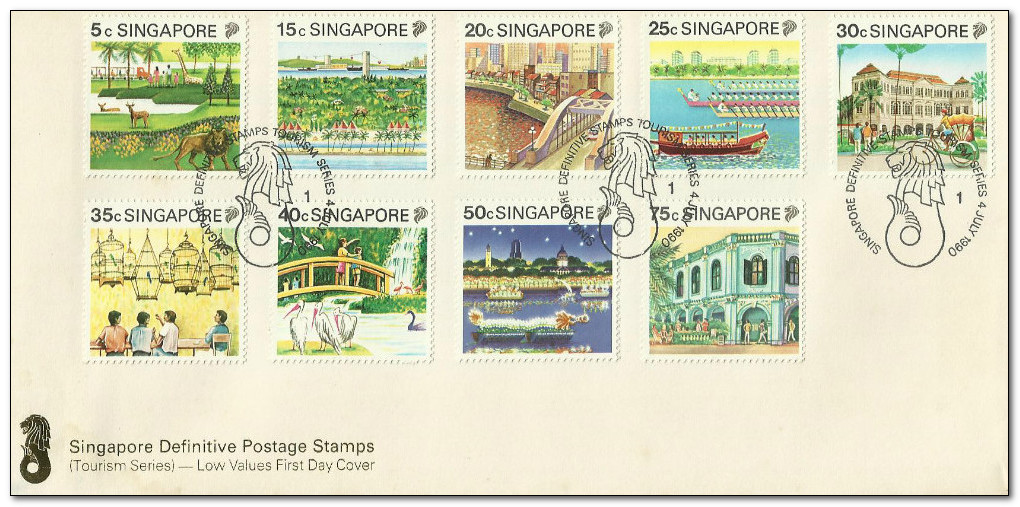 Singapore 1990 Tourism fdc.jpg