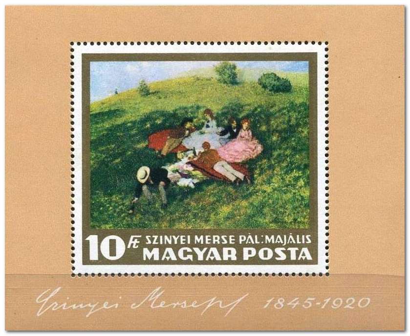 Hungary 1966 National Gallery - Paintings ms.jpg