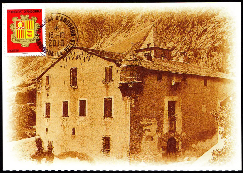 File:Andorra - French 2011 Definitives - arms FDCi.jpg