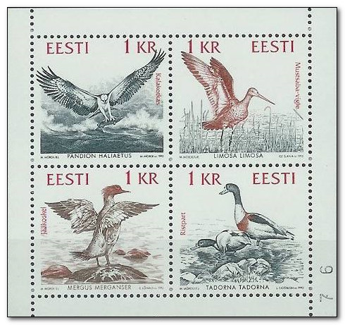 Estonia 1992 Baltic Birds s.jpg