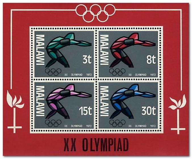 Malawi 1972 Olympic Games - Munich ms.jpg