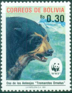 Bolivia 1991 WWF - Spectacled Bear a 0-30.jpg