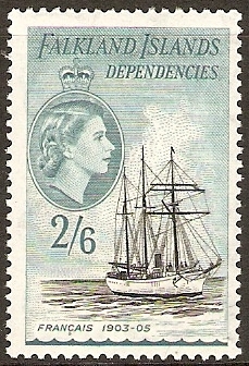 Falkland Islands Dependencies 1954 Ship Definitives l.jpg