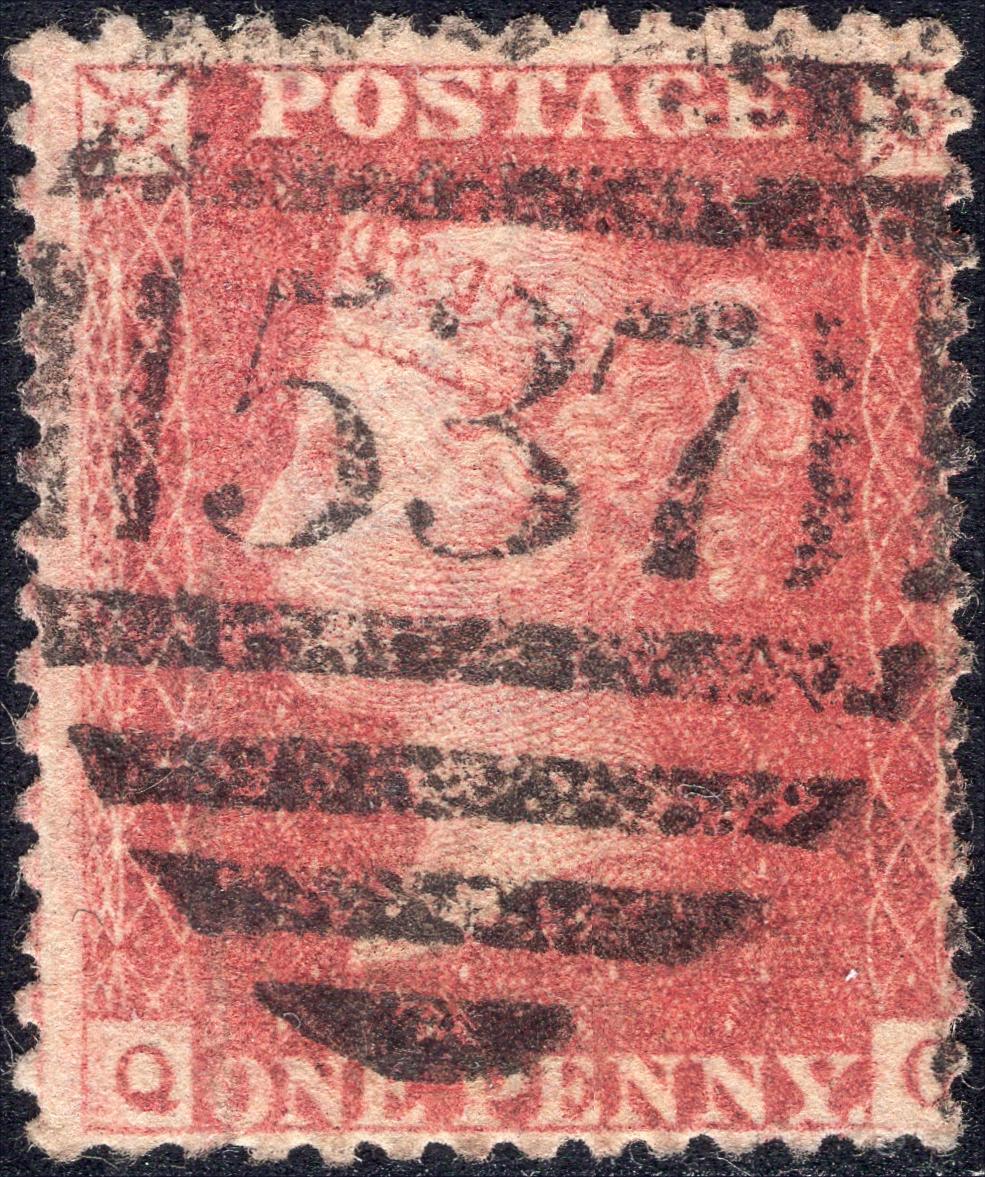GB 1d Red Die II Plate R17 QG.jpg