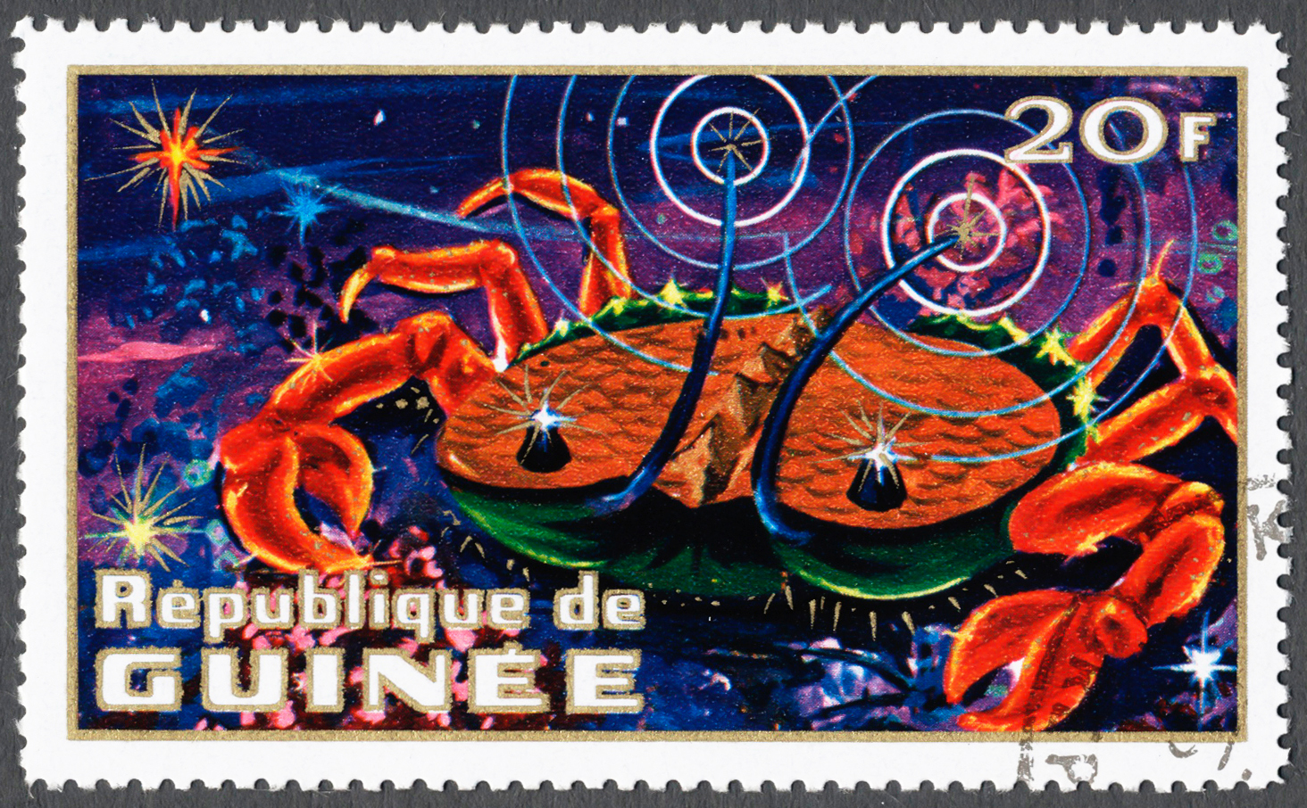 Guinea 1972 Fantasy Creatures 20f.jpg