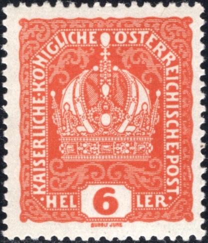 Austria-Empire 1916 Definitives - Imperial Crown f-Mi-187x.jpg